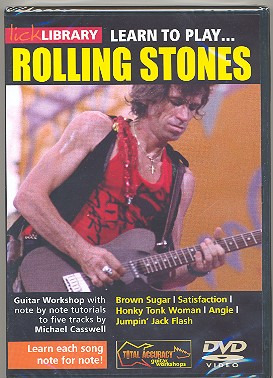 Rolling Stones: Lick Library: Learn To Play The Rolling Stones Gtr Dvd (0)