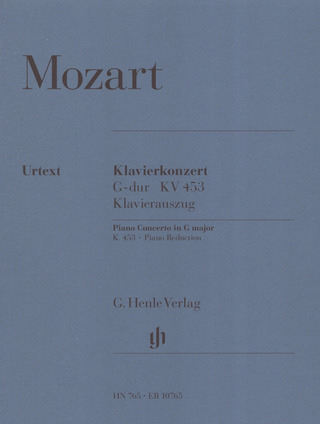 Wolfgang Amadeus Mozart: Klavierkonzert G-Dur op. KV 453