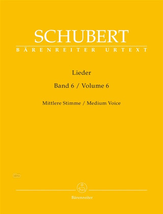 Franz Schubert - Lieder 6 – mittlere Stimme