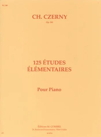 Carl Czerny - Etudes élémentaires (125) Op.261