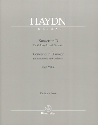 Joseph Haydn: Konzert für Violoncello und Orchester D-Dur Hob. VIIb:2