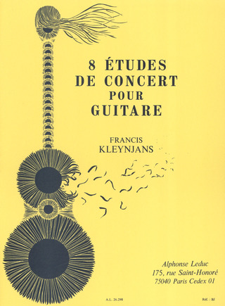 Francis Kleynjans - 8 Etudes De Concert