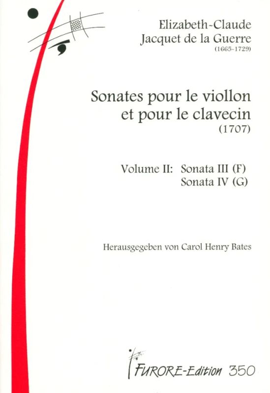 Élisabeth-Claude Jacquet de La Guerre - Sonates 2