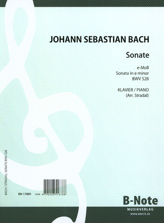 Johann Sebastian Bach - Trio sonata in e minor BWV 528