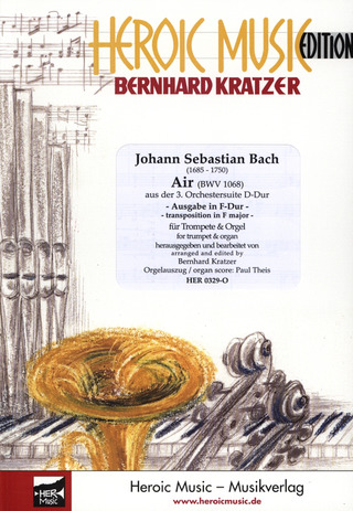 Johann Sebastian Bach: Air (Orchestersuite 3 Bwv 1068) Fassung F-Dur