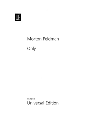 Morton Feldman - Only