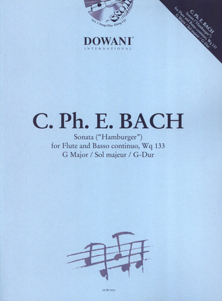 Carl Philipp Emanuel Bach - Sonata ("Hamburger") for Flute and Basso continuo Wq 133 G Major