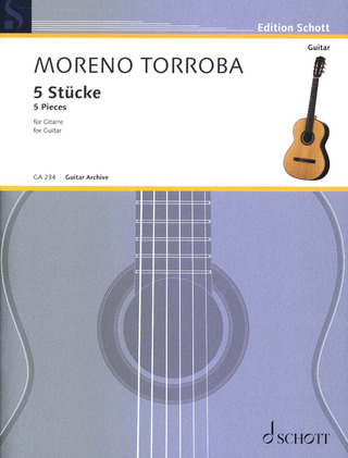 Federico Moreno Torroba - 5 Stücke