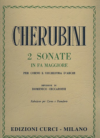 Luigi Cherubini - Due Sonate in Fa maggiore