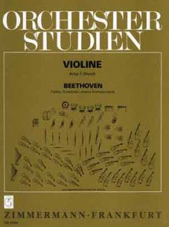 Ludwig van Beethoven: Orchesterstudien Violine/Violin