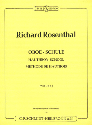 Richard Rosenthal - Oboe-Schule 4