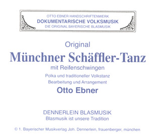 Otto Ebner - Münchner Schäfflertanz mit Reifenschwingen