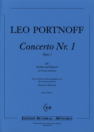 Leo Portnoff - Concerto Nr. 1 op. 1