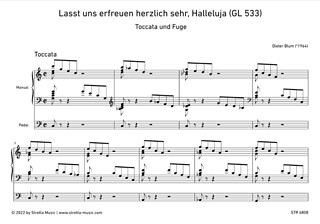 Dieter Blum - Lasst uns erfreuen herzlich sehr, Halleluja (GL 533)