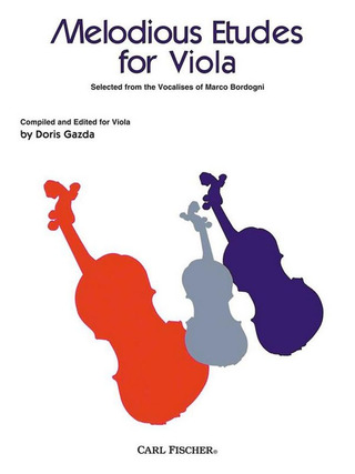 Marco Bordogniy otros. - Melodious Etudes for Viola