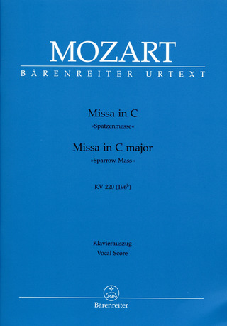 Wolfgang Amadeus Mozart - Missa in C major K. 220 (196b)