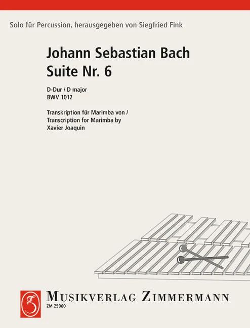 Johann Sebastian Bach - Suite VI D-Dur