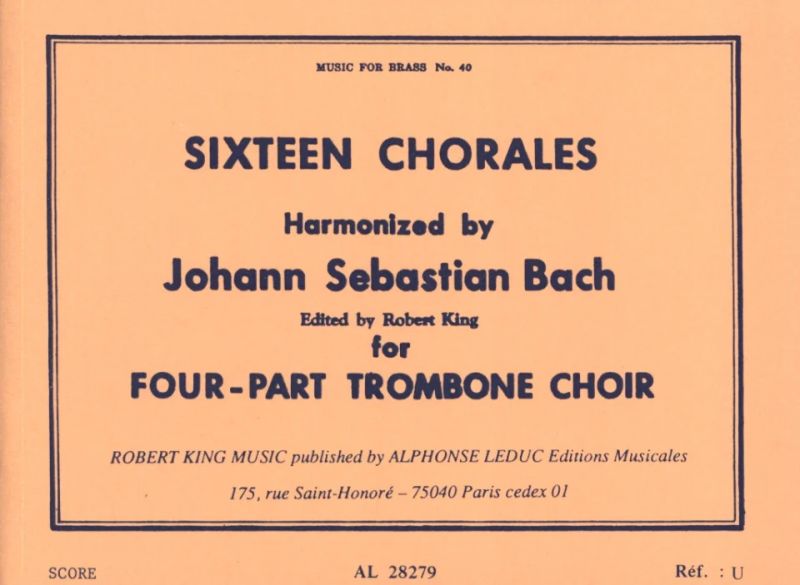 Johann Sebastian Bach - Sixteen Chorales