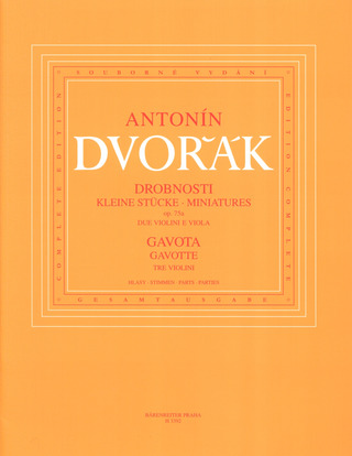 Antonín Dvořák: Kleine Stücke op. 75a
