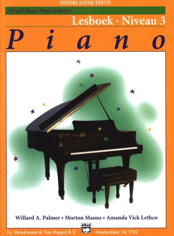 recompensa Decorar Identificar Alfred's Basic Piano Library – Lesboek 3 de Amanda Vick Lethco y otros. |  comprar en Stretta tienda de partituras online