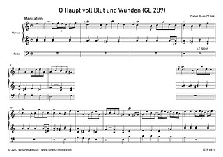 Dieter Blum - O Haupt voll Blut und Wunden (GL 289)