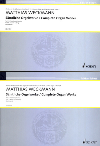 Matthias Weckmann - Sämtliche Orgelwerke 1-2
