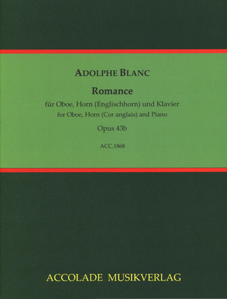 Adolphe Blanc: Romance As-Dur op. 43b