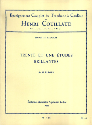 Henri Couillaud - Trente et Une Études Brillantes (31)