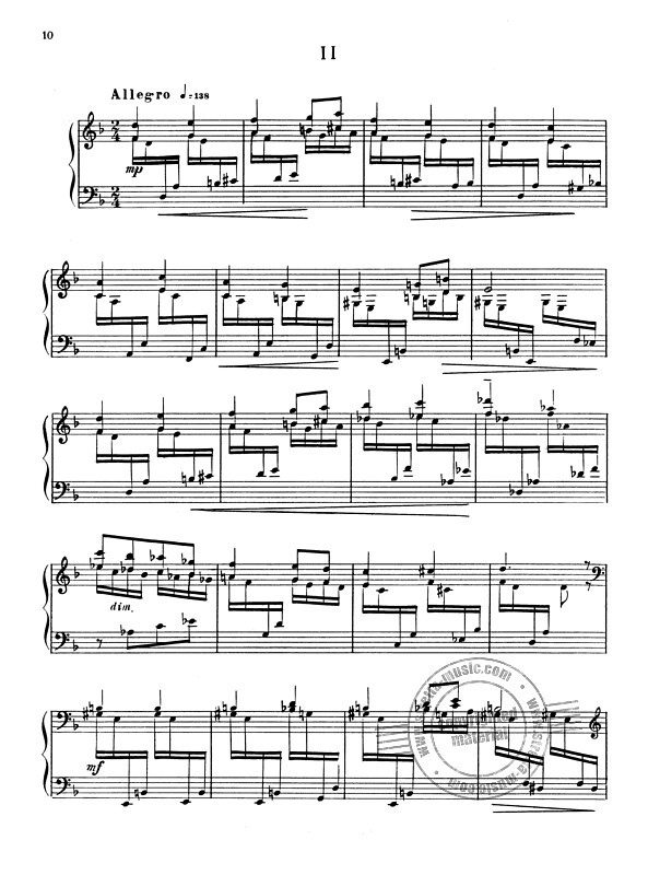 Rakow Nikolai - Konzert-Etüden für Klavier (2)