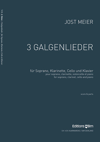 Jost Meier - 3 Galgenlieder