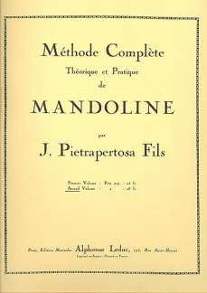 Pietrapertosa Methode de Mandoline vol. 2 Mandolin