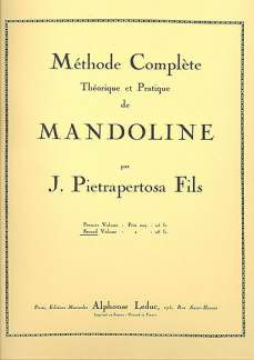 Pietrapertosa Methode de Mandoline vol. 2 Mandolin