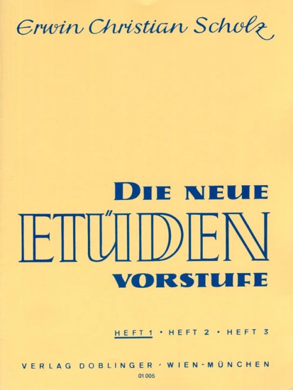 Erwin Christian Scholz - Die neue Etüdenvorstufe 1 (0)