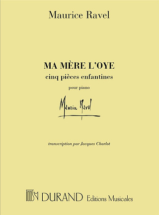 Maurice Ravel: Ma Mere L'oye Piano