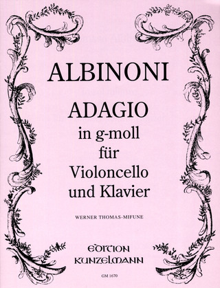 Tomaso Albinoni m fl. - Adagio g-Moll
