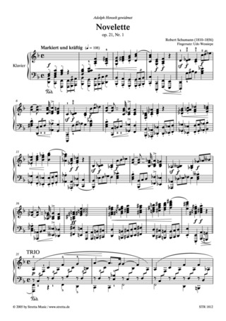Robert Schumann - Novelette F-Dur