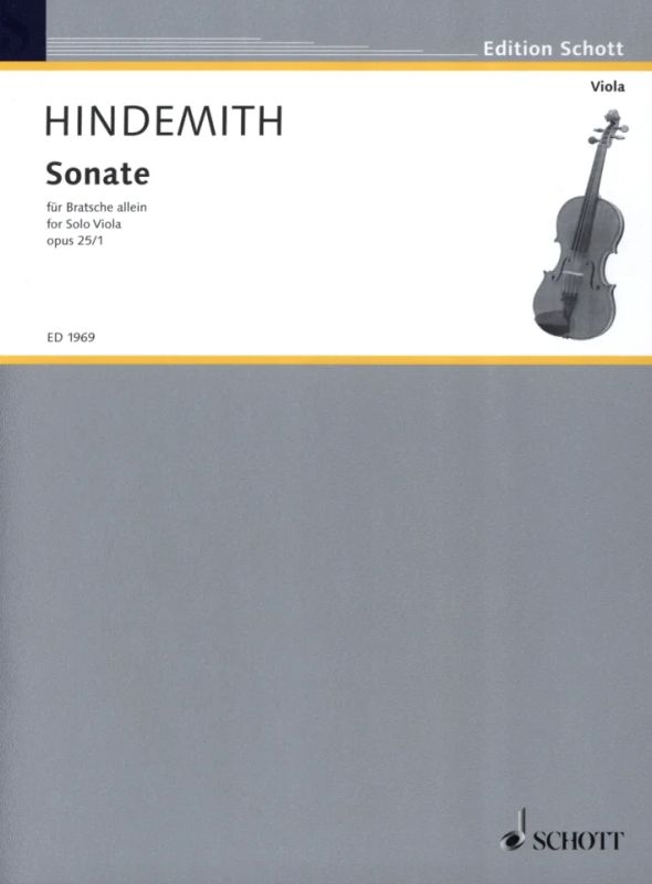 Paul Hindemith - Sonate op. 25/1
