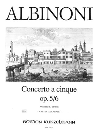 Tomaso Albinoni - Concerto a cinque C-Dur op. 5/6