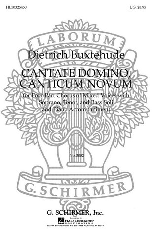 Dieterich Buxtehude - Cantate Domino, Cantate Novum
