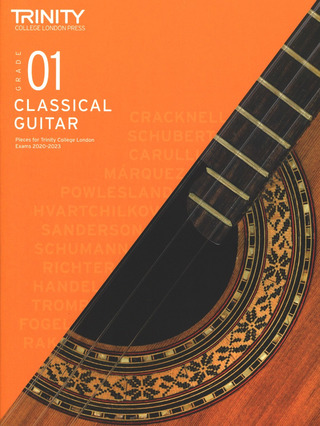 Larry Clark y otros. - Trinity College London Classical Guitar Exam Pieces 2020–2023: Grade 1