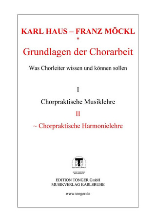 Karl Haus m fl. - Chorpraktische Harmonielehre