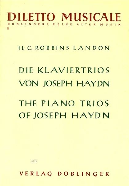 H. C. Robbins Landon - Die Klaviertrios von Joseph Haydn