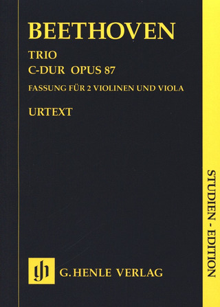 Ludwig van Beethoven - Trio C major op. 87