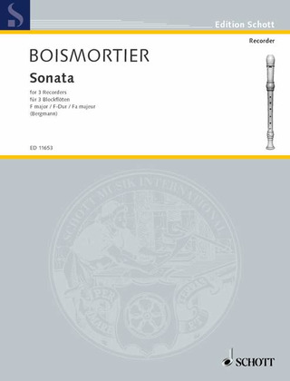 Joseph Bodin de Boismortier - Sonata F-Dur