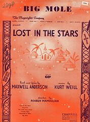 Kurt Weill - Big Mole (from 'Lost In The Stars')