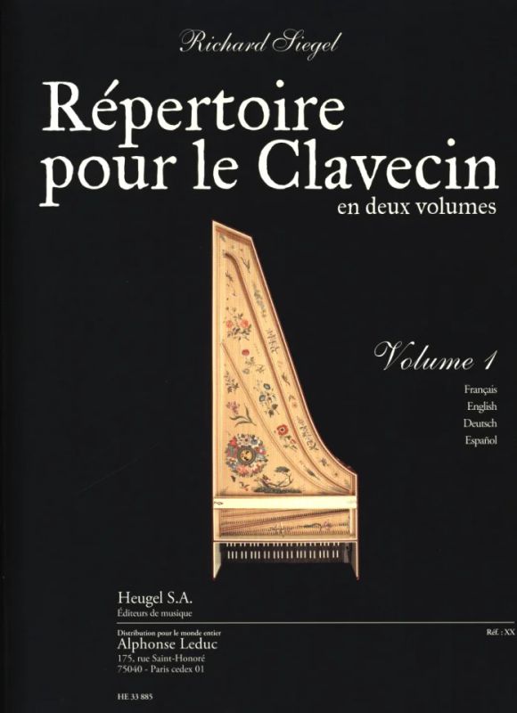 Répertoire pour le Clavecin 1 (0)