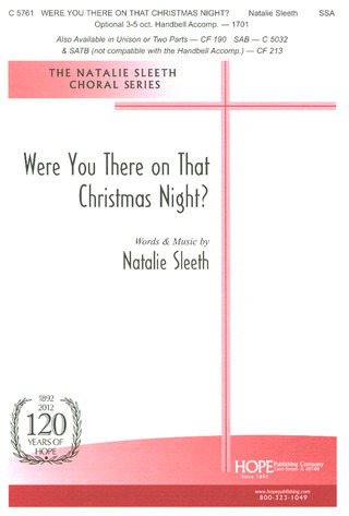 Natalie Sleeth - Were You There On That Christmas Night?
