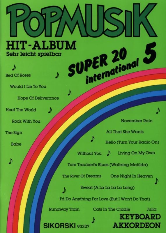 Popmusik Hit-Album Super 20: International 5