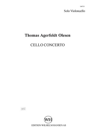 Thomas Agerfeldt Olesen: Cello Concerto