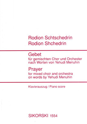 Rodion Schtschedrin - Gebet